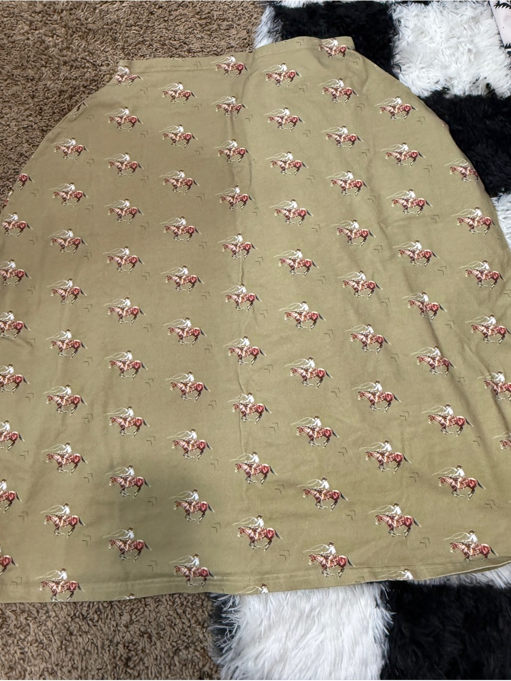 Cowkid Roper Print Car seat Cover